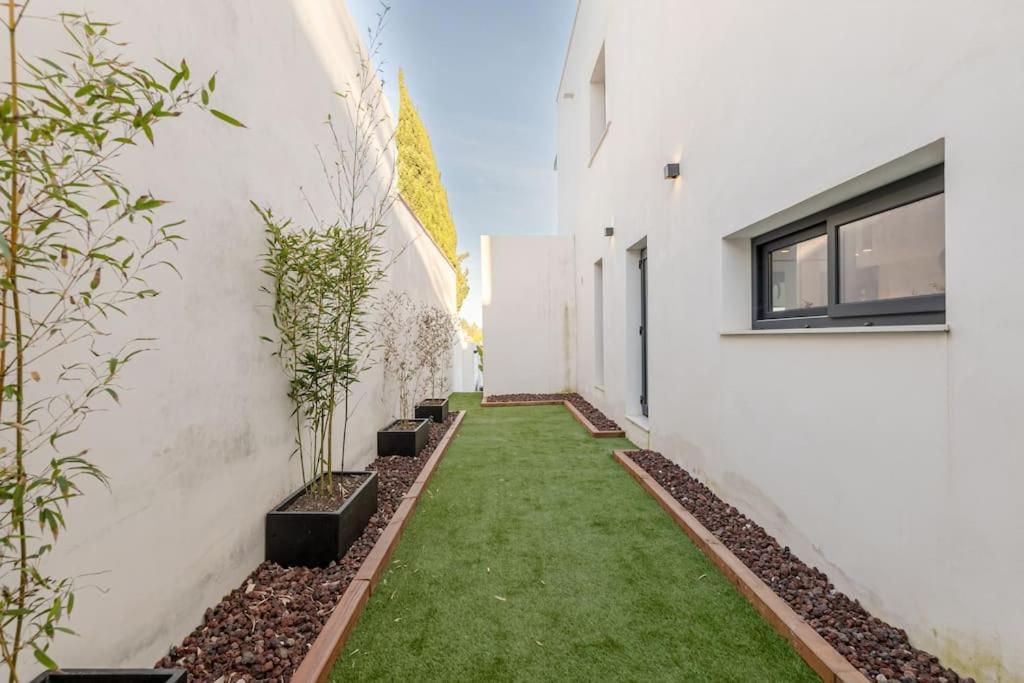 Villa Con Piscina Privada Gelves Exterior foto